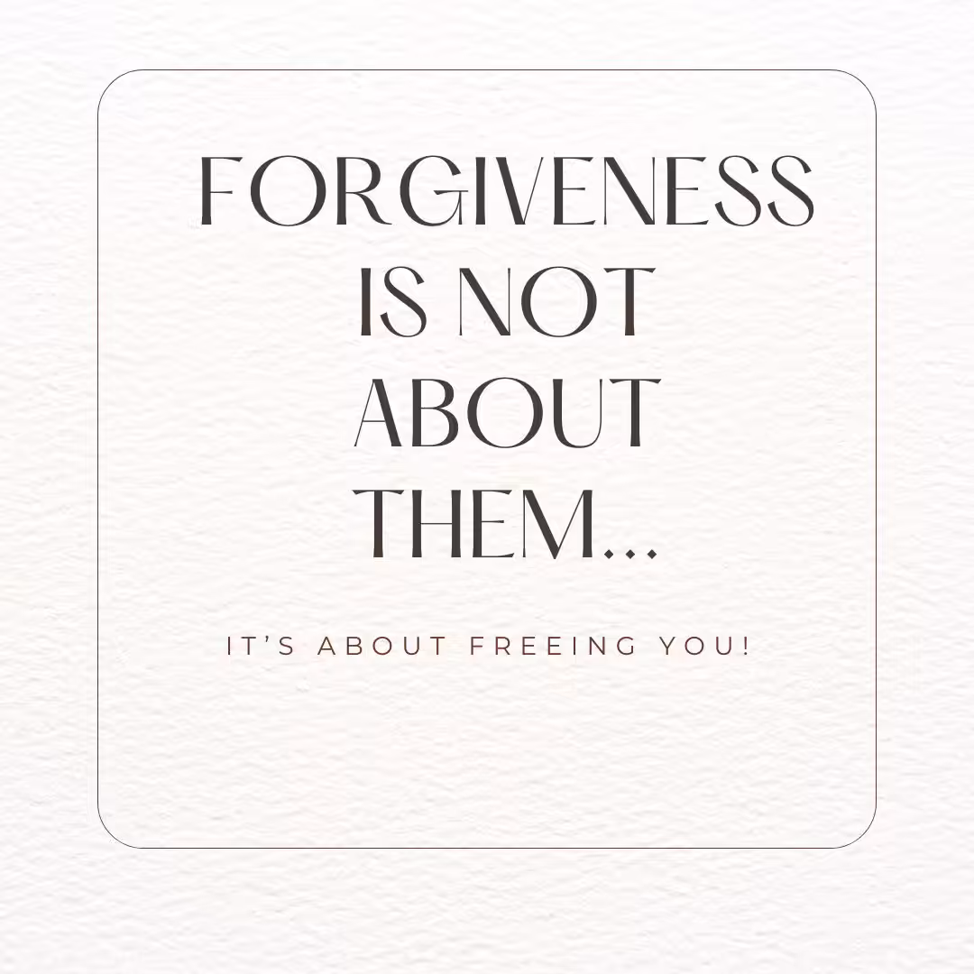 forgiveness